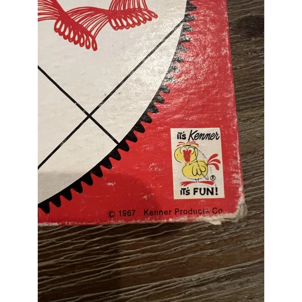 Vintage 1967 Spirograph Set Incomplete Vintage 1960s Kenner ToyMissing 2 Piece